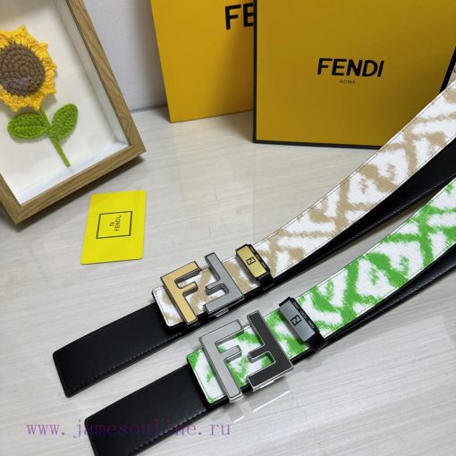 Fendi FENDIMaterial: Leather Belt with 100% Head Layer. The leather belt is guaranteed to be pmfnmxt6 - Image 10