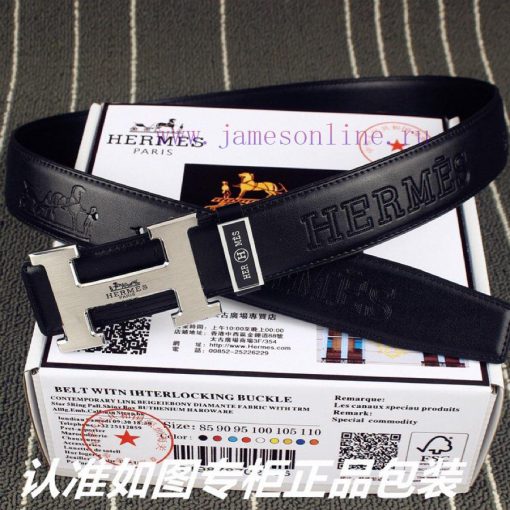 Hermes Her..mes️Identify and receive a punch as a giftMaterial: 100% head layer cowhide belt s4x6yy60 - Image 7