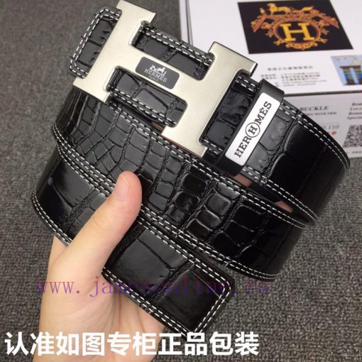 Hermes Hermes crocodile patternGrade: Italian imported 100% top layer cowhide, Hermes. Herm 2lvh2zbb - Image 2