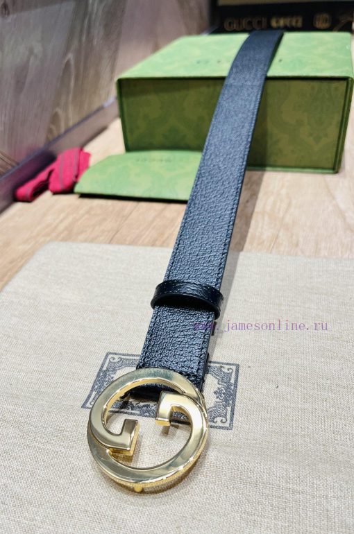 Comes with a complete gift boxGucci width 3.0cm imported original black cat paw pattern pair ey0xx2o0 - Image 6