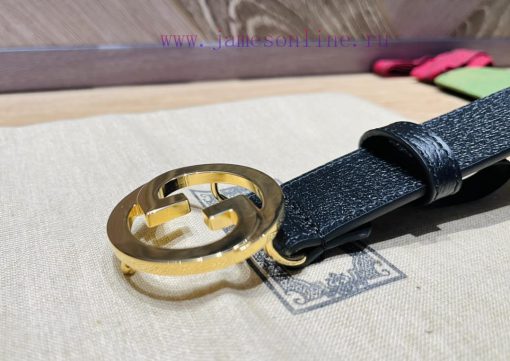 Comes with a complete gift boxGucci width 3.0cm imported original black cat paw pattern pair ey0xx2o0 - Image 10