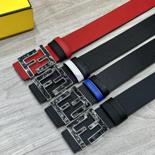 FENDL 40MM wide double-sided original calf leather with a single ruthenium palladium plated jewzu6p7 - Image 10