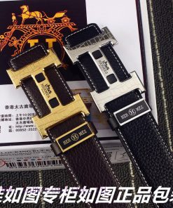 Hermes Her..mes️Identify and receive a punch as a giftMaterial: 100% head layer cowhide belt ohziv1di