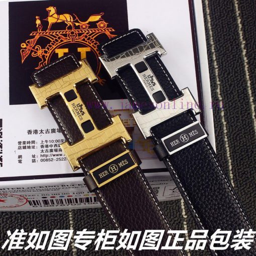Hermes Her..mes️Identify and receive a punch as a giftMaterial: 100% head layer cowhide belt ohziv1di - Image 2