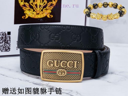 Belt Gucci Gucci️The waist belt is made of 100% cowhide, ensuring that the genuine leather i fnw07vcl