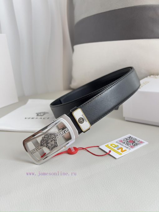 Versace Versace. ️ Belt and belt automatic beltAutomatic belt, classic head buckle made of p ct8vsegh