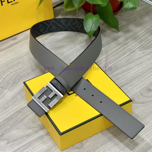 Comes with a complete gift boxFENDI style with width of 4.0CM, double ring front and back wa p3rw56vx - Image 2