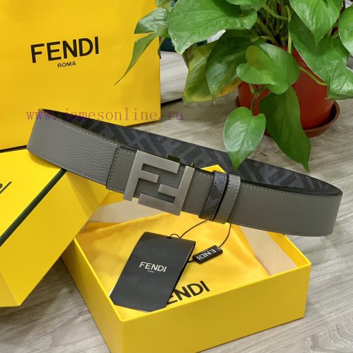 Comes with a complete gift boxFENDI style with width of 4.0CM, double ring front and back wa p3rw56vx - Image 7