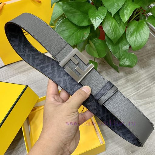 Comes with a complete gift boxFENDI style with width of 4.0CM, double ring front and back wa p3rw56vx - Image 8