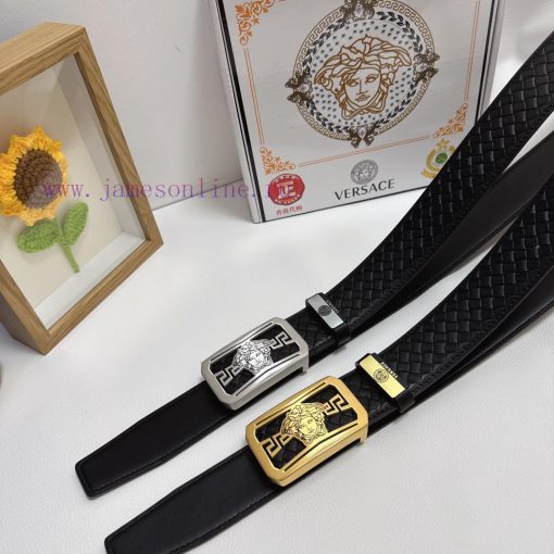 Versace. VersaceMaterial: Leather Belt with 100% Head Layer. The leather belt is guaranteed h71zyscj