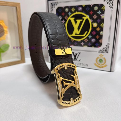 LV... Louis VuittonMaterial: Leather Belt with 100% Head Layer. The leather belt is guarante wf2uu174 - Image 3