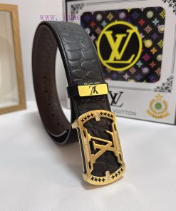 LV... Louis VuittonMaterial: Leather Belt with 100% Head Layer. The leather belt is guarante juvjkcjv