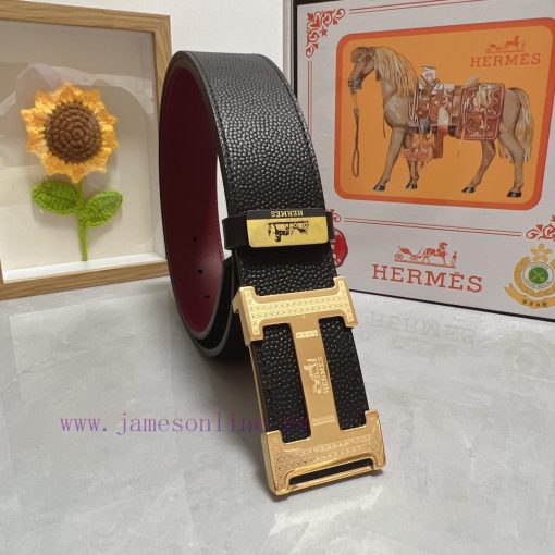 Hermes Hermès  Material: Leather Belt with 100% Head Layer. The leather belt is guaranteed t 98vw5k73 - Image 4