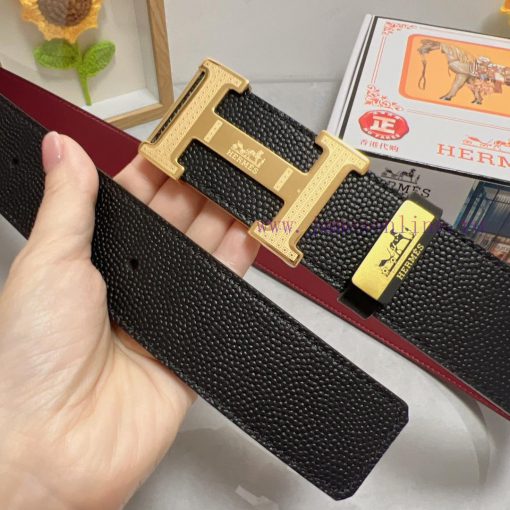 Hermes Hermès  Material: Leather Belt with 100% Head Layer. The leather belt is guaranteed t ijv5fk4a - Image 4