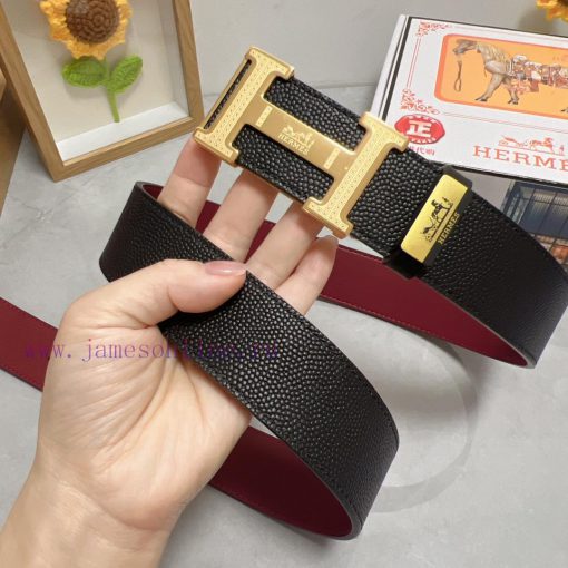 Hermes Hermès  Material: Leather Belt with 100% Head Layer. The leather belt is guaranteed t ijv5fk4a - Image 5