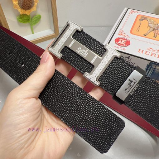 Hermes Hermès  Material: Leather Belt with 100% Head Layer. The leather belt is guaranteed t 98vw5k73 - Image 7