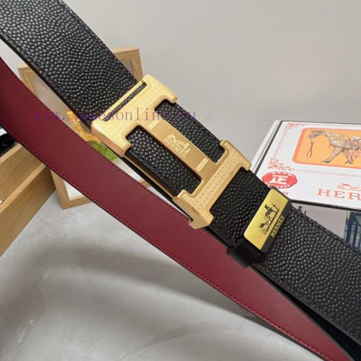 Hermes Hermès  Material: Leather Belt with 100% Head Layer. The leather belt is guaranteed t ijv5fk4a - Image 8