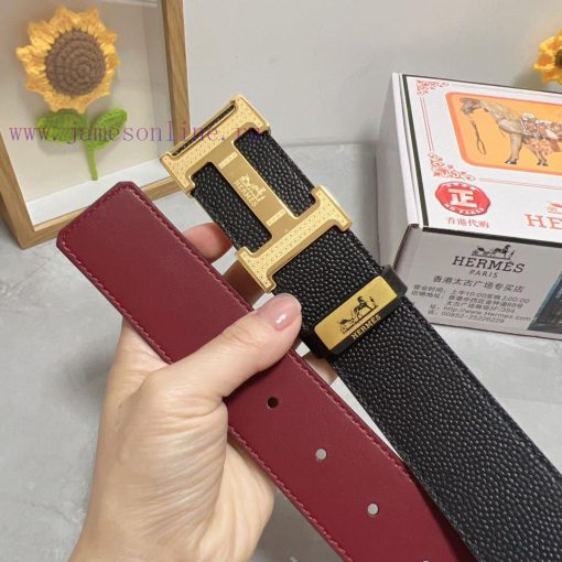 Hermes Hermès  Material: Leather Belt with 100% Head Layer. The leather belt is guaranteed t ijv5fk4a - Image 9