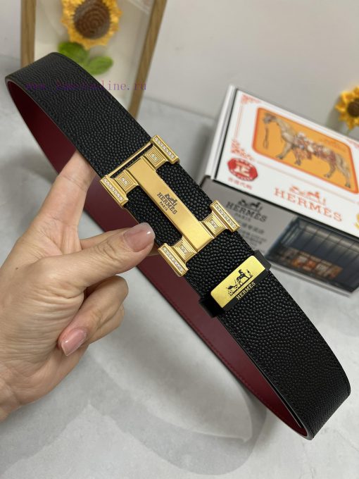 Hermes Hermès  Material: Leather Belt with 100% Head Layer. The leather belt is guaranteed t cktuzlae - Image 7
