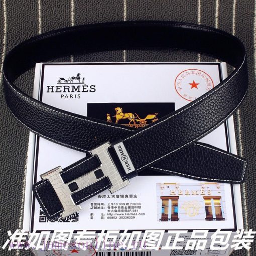 Hermes Her..mes️Identify and receive a punch as a giftMaterial: 100% head layer cowhide belt hr3lrb9s - Image 7