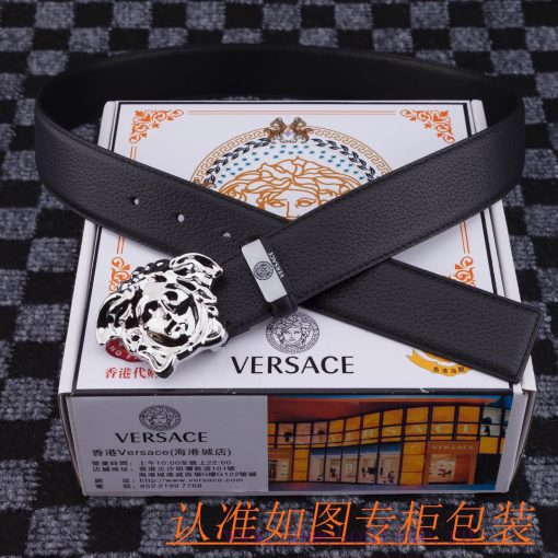Versace ️. 0Material: 100% top layer cowhide belt, ensuring genuine leather belt, finely cra filoukxp - Image 3