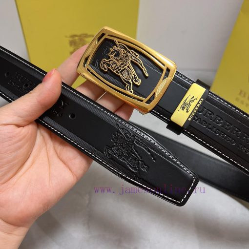 BurberryMaterial: Leather Belt with 100% Head Layer. The leather belt is guaranteed to be ge gyyb00c9 - Image 4