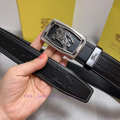 BurberryMaterial: Leather Belt with 100% Head Layer. The leather belt is guaranteed to be ge oy5ecc6v - Image 4