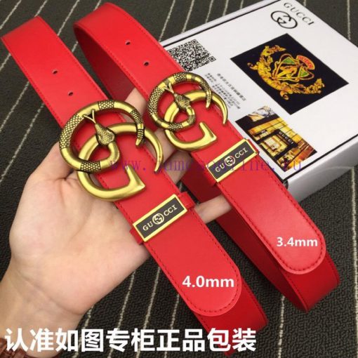 Gucci. GUCCICouple style width 3.4m/4.0mGrade: Italian imported 100% top layer cowhide, Gucc 0dbc6vn2 - Image 2