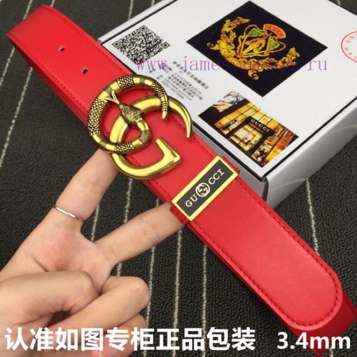 Gucci. GUCCICouple style width 3.4m/4.0mGrade: Italian imported 100% top layer cowhide, Gucc 0dbc6vn2 - Image 6