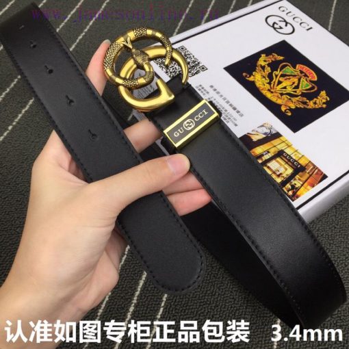 Gucci. GUCCICouple style width 3.4m/4.0mGrade: Italian imported 100% top layer cowhide, Gucc bawk8h0j - Image 5