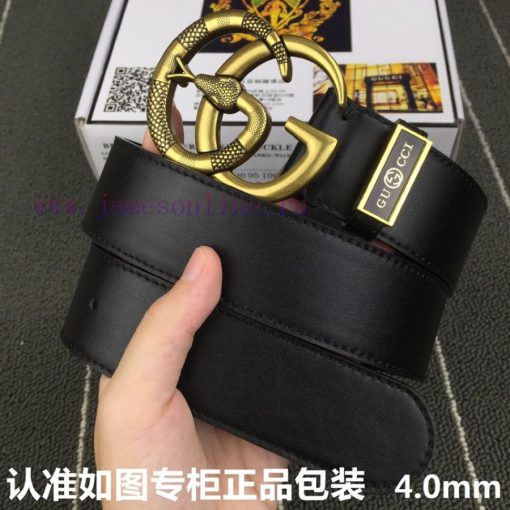 Gucci. GUCCICouple style width 3.4m/4.0mGrade: Italian imported 100% top layer cowhide, Gucc 13riq76p - Image 2