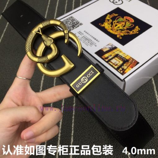 Gucci. GUCCICouple style width 3.4m/4.0mGrade: Italian imported 100% top layer cowhide, Gucc 13riq76p - Image 5