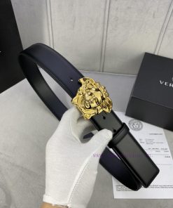 ️, Width 4.0cm Versace This original Versace belt is adorned with the Versace logo 3D Medusa scrzsp82