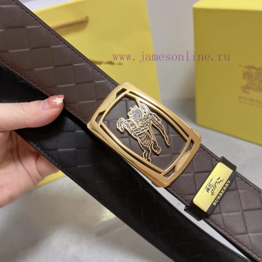 BurberryMaterial: Leather Belt with 100% Head Layer. The leather belt is guaranteed to be ge spyr1hjp - Image 6