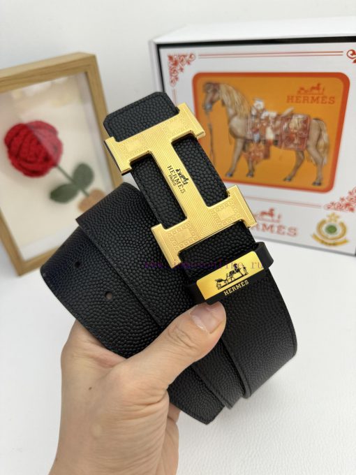 Hermes Hermès  Material: Leather Belt with 100% Head Layer. The leather belt is guaranteed t jj4s8kku - Image 4