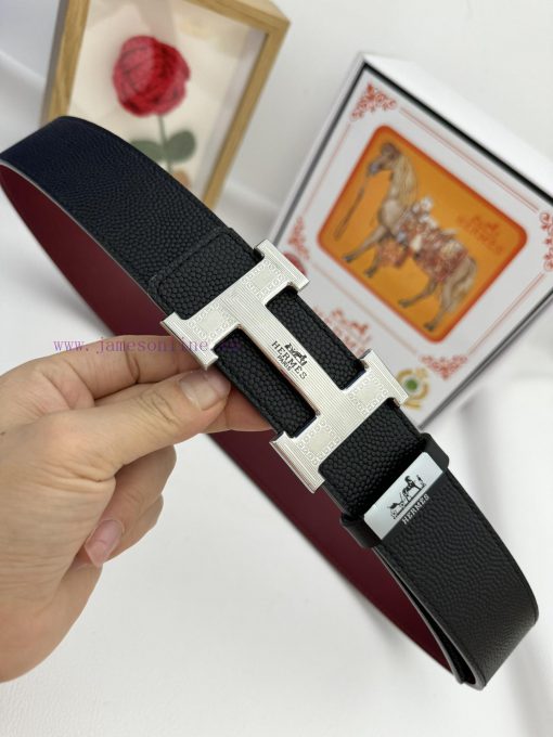 Hermes Hermès  Material: Leather Belt with 100% Head Layer. The leather belt is guaranteed t jj4s8kku - Image 5