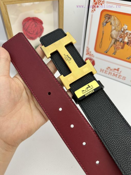 Hermes Hermès  Material: Leather Belt with 100% Head Layer. The leather belt is guaranteed t jj4s8kku - Image 10