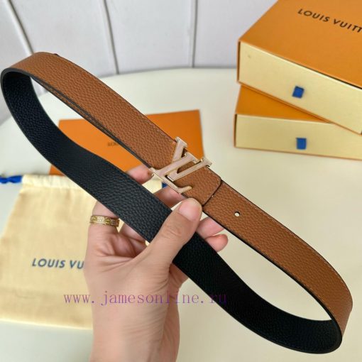 Width 30mm 𝕃𝕠𝕦𝕚𝕤𝕧𝕦𝕚𝕥𝕥𝕠𝕟 Lvjia's new SS23 limited edition women's belt classic double-sided c ov3elx96 - Image 6