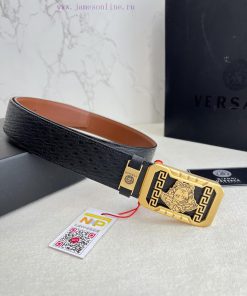 Versace. Versace Belt and BeltsHanging buckle, classic human head made of pure steel materia qcvfhj1j
