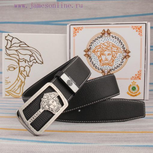 Belt belt Versace cowhide beltMen's belt material: 100% head layer cowhide belt, guaranteed lpv6jmfr - Image 2