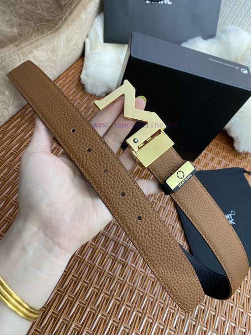 MontblancMaterial: Leather Belt with 100% Head Layer. The leather belt is guaranteed to be g pqiy2shc - Image 7