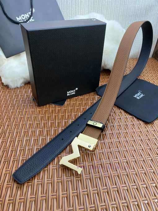MontblancMaterial: Leather Belt with 100% Head Layer. The leather belt is guaranteed to be g pqiy2shc - Image 9