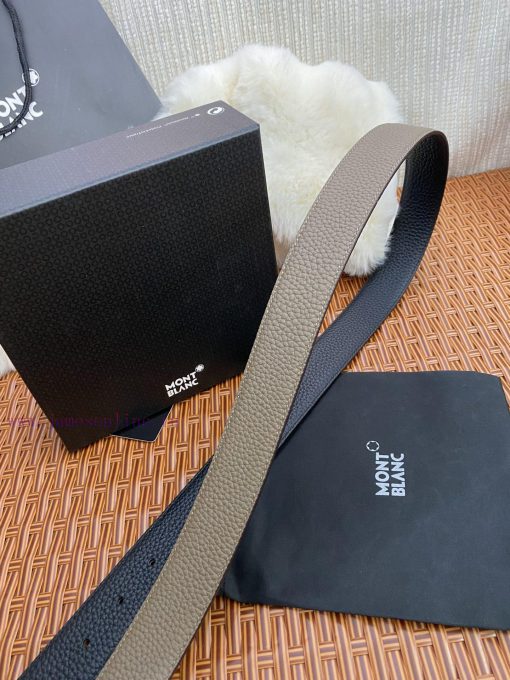 MontblancMaterial: Leather Belt with 100% Head Layer. The leather belt is guaranteed to be g wu9j9m34 - Image 9