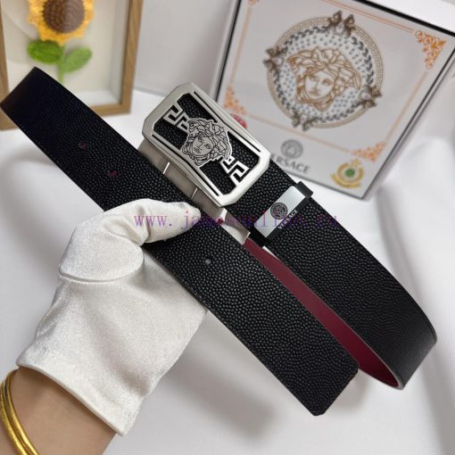 Versace. VersaceMaterial: Leather Belt with 100% Head Layer. The leather belt is guaranteed m13o43sy - Image 7