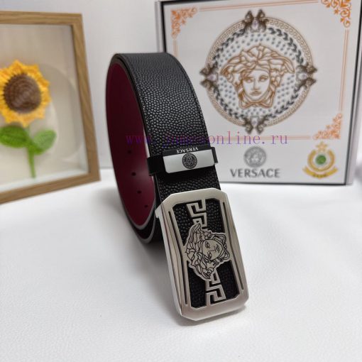 Versace. VersaceMaterial: Leather Belt with 100% Head Layer. The leather belt is guaranteed vi4fs14x