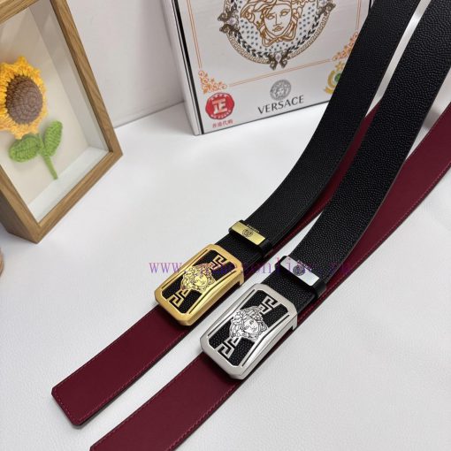 Versace. VersaceMaterial: Leather Belt with 100% Head Layer. The leather belt is guaranteed vi4fs14x - Image 10