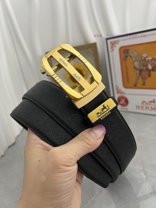 Hermes Herm è s automatic beltMaterial: Leather Belt with 100% Head Layer. The leather belt 89ni61lz - Image 2