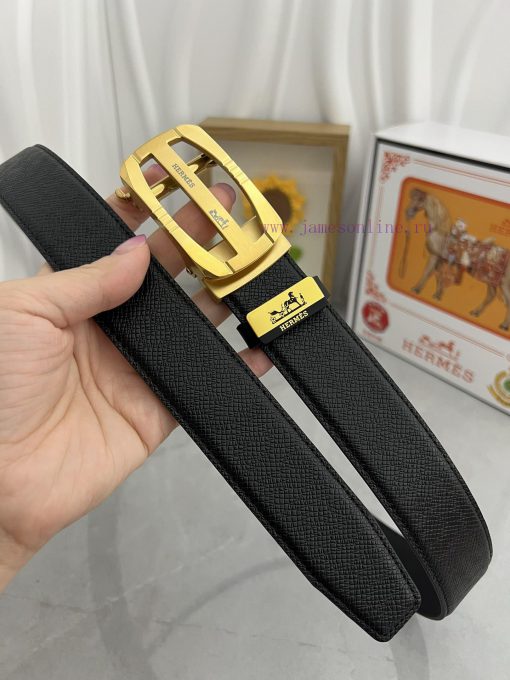 Hermes Herm è s automatic beltMaterial: Leather Belt with 100% Head Layer. The leather belt 89ni61lz - Image 3