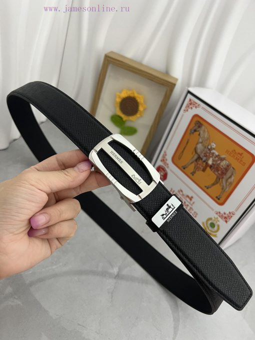 Hermes Herm è s automatic beltMaterial: Leather Belt with 100% Head Layer. The leather belt oro0ai83 - Image 4