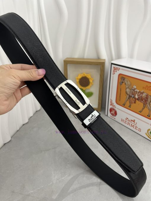 Hermes Herm è s automatic beltMaterial: Leather Belt with 100% Head Layer. The leather belt oro0ai83 - Image 5
